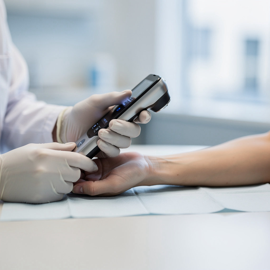 Dr. Mario L. Salguero Galla MD in his San Diego medical practice, providing expert and compassionate patient care